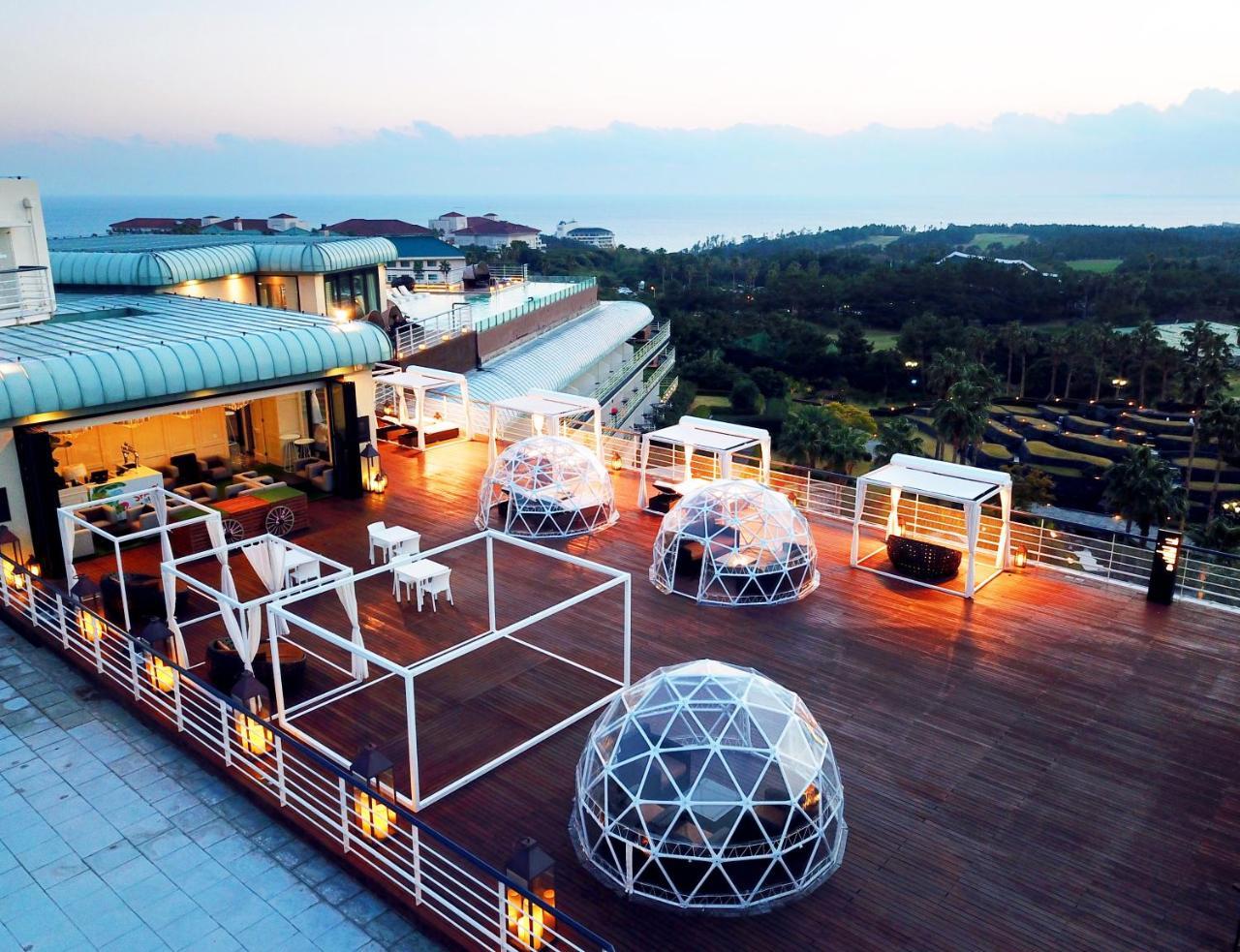 Kensington Jeju Hotel Exterior foto Sky Bar